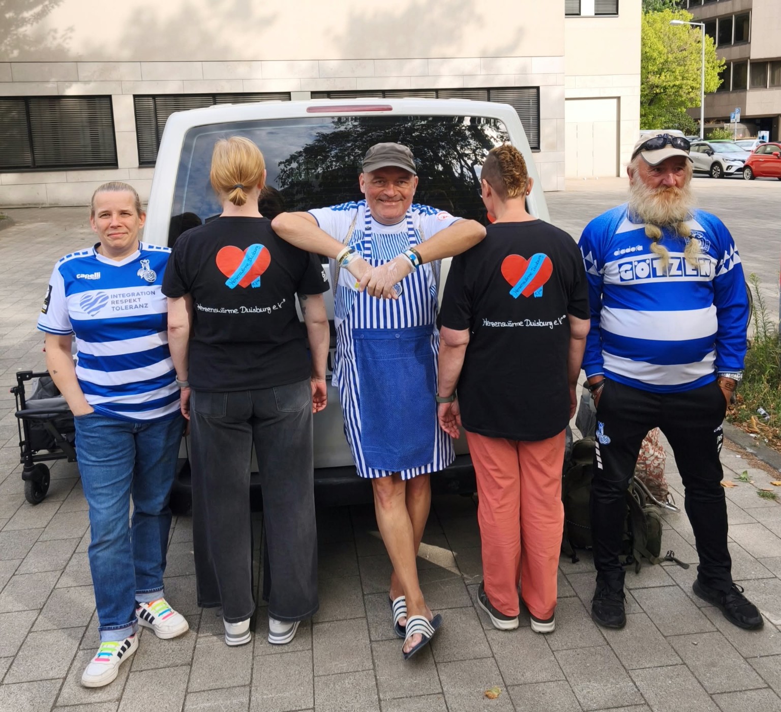 Team und Unterstützer von Herzenswärme Duisburg